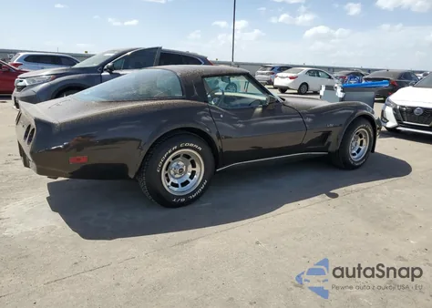 1980 Chevrolet Corvette from USA, damaged, VIN 1Z876AS424046